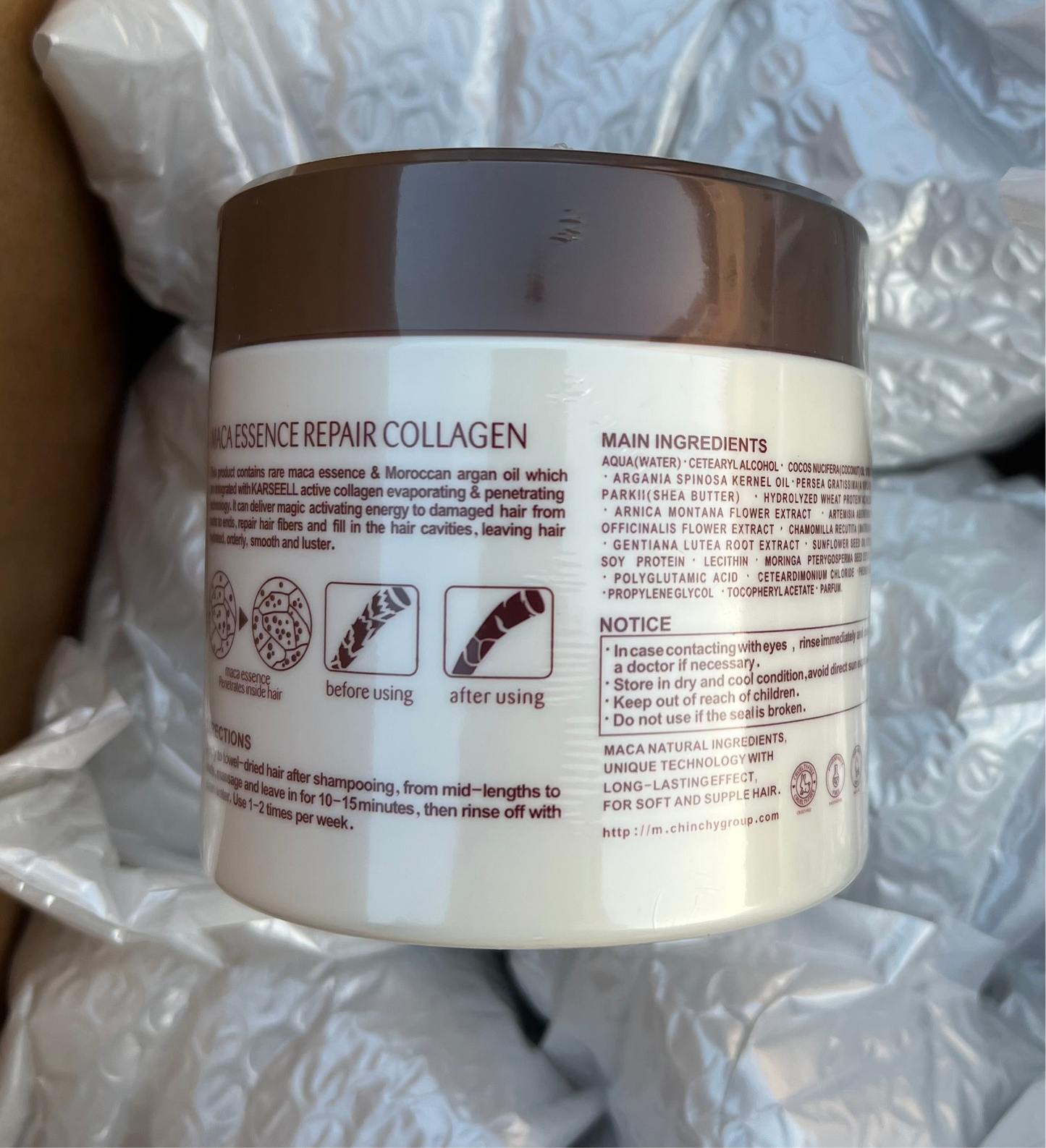 Lot of 12: Karseell Maca Essence Repair Collagen 16.9 Oz