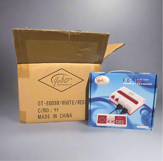 Lot of 6: Yobo FC Gaming Console (Red & White)