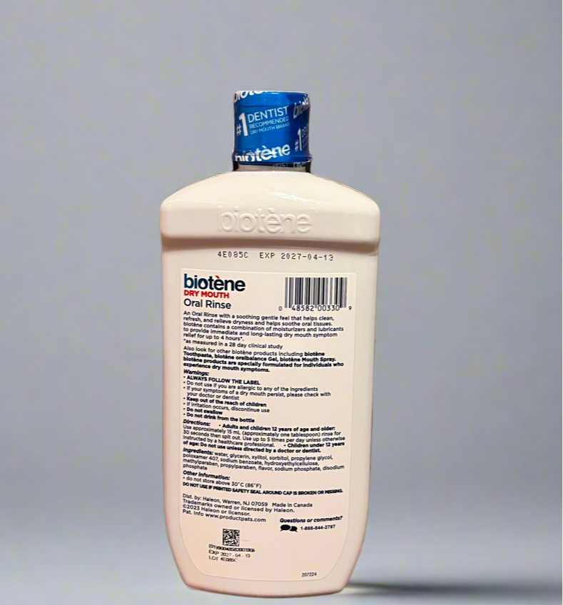 Lot of 8: Biotene Dry Mouth Oral Rinse 16 Fl Oz