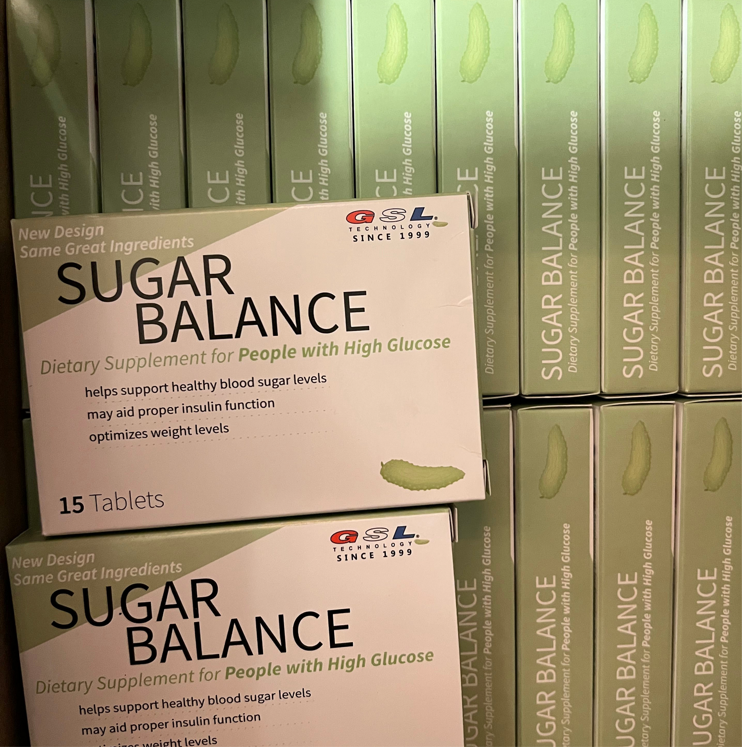 Lot of 18: GSL Technology Sugar Balance 15 Count