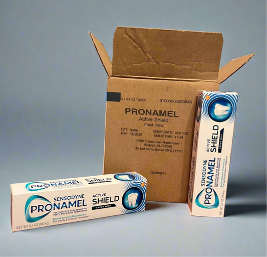 Lot of 12: Sensodyne Pronamel Active Shield Fresh Mint 3.4 oz