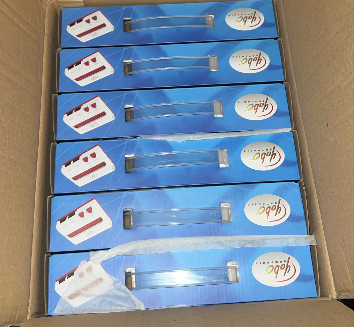 Lot of 6: Yobo FC Gaming Console (Red & White)