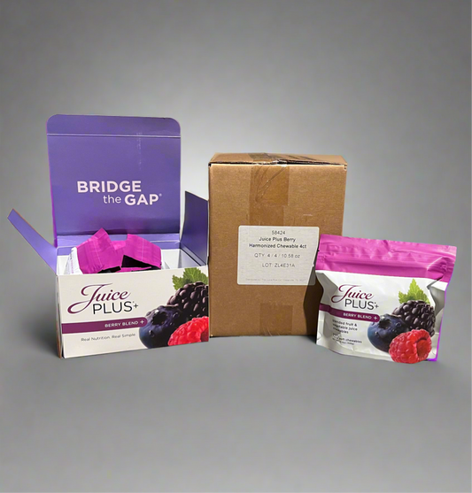 Lot of 16: Juice Plus+Berry Blend 120 Soft Chews Pouches