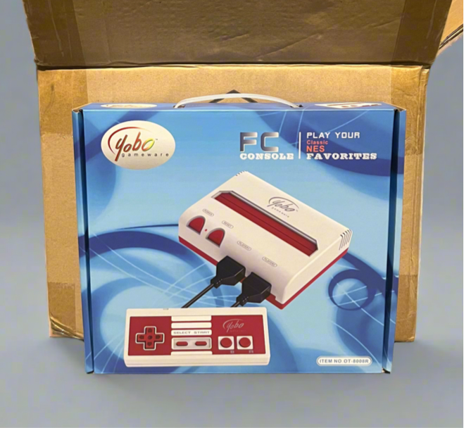 Lot of 6: Yobo FC Gaming Console (Red & White)