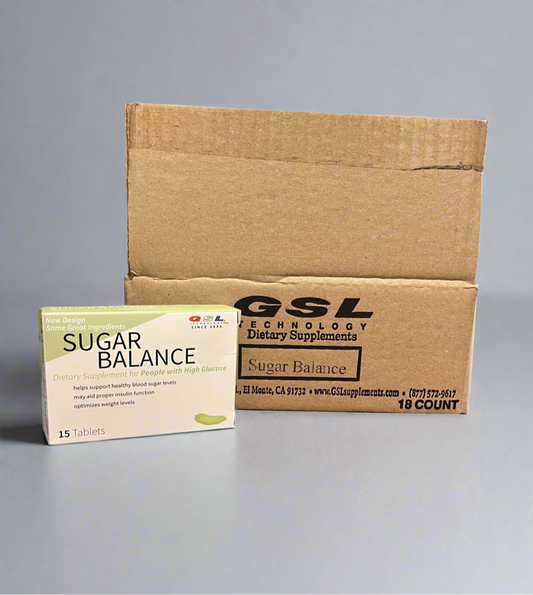 Lot of 18: GSL Technology Sugar Balance 15 Count