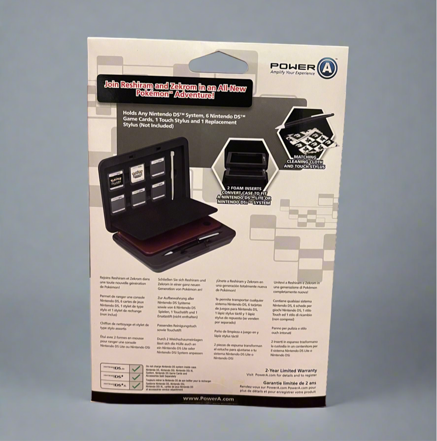 Lot of 6: Pokémon Hard Shell Nintendo DS Universal Case Kit