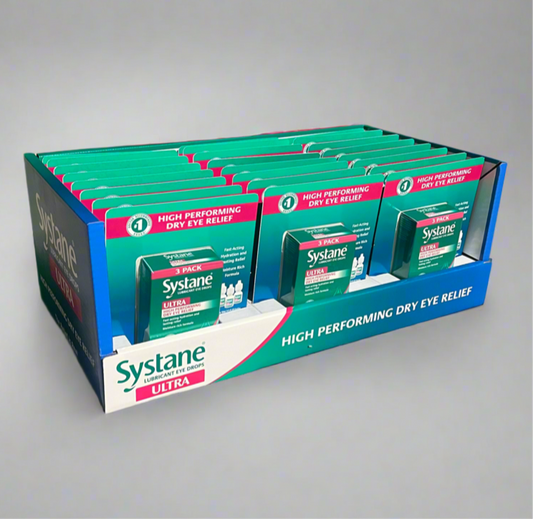 Lot of 24: Systane Ultra High Performing Dry Eye Relief 3 Pack