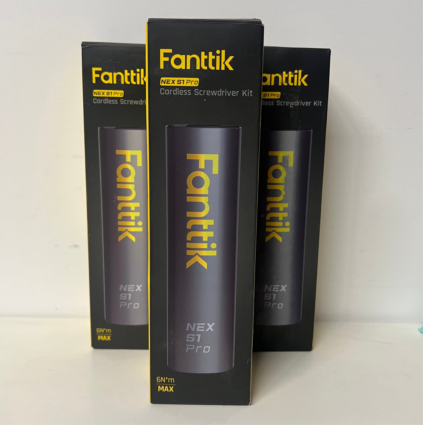 Lot of 3: Fanttik NEX S1 Pro Cordless Screwdriver