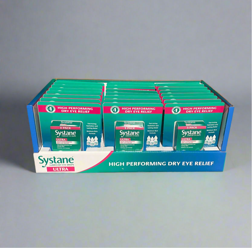 Lot of 24: Systane Ultra High Performing Dry Eye Relief 3 Pack