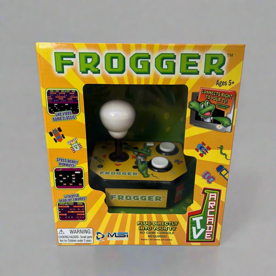 Lot of 4: Frogger Plug n Play TV Arcade