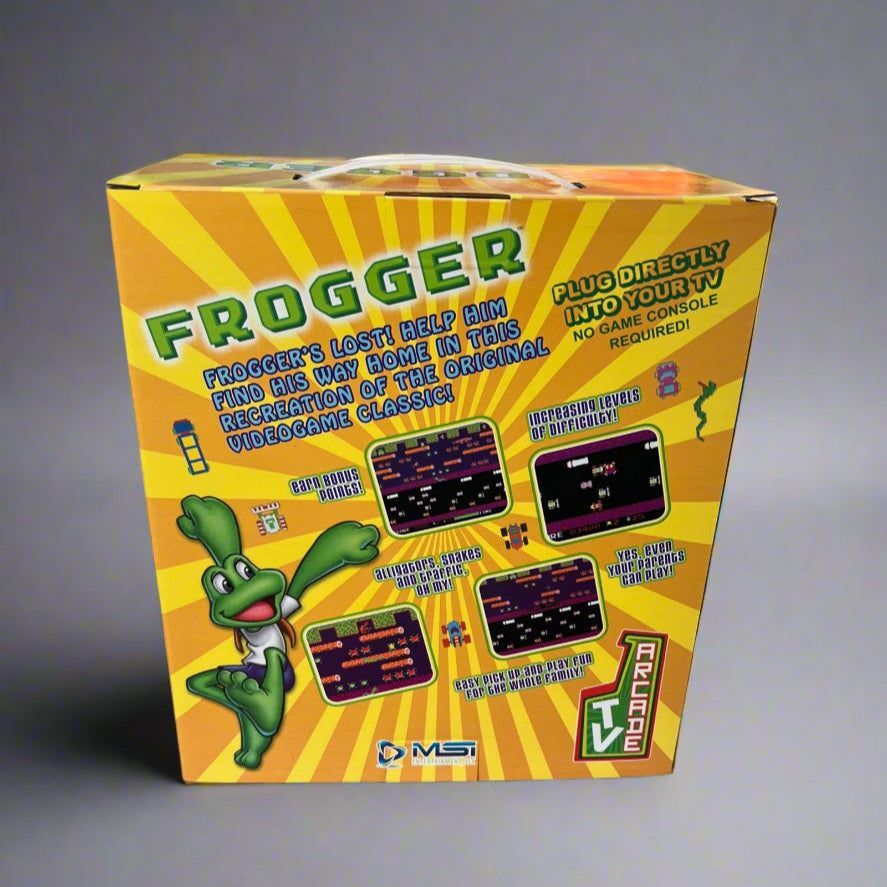 Lot of 4: Frogger Plug n Play TV Arcade